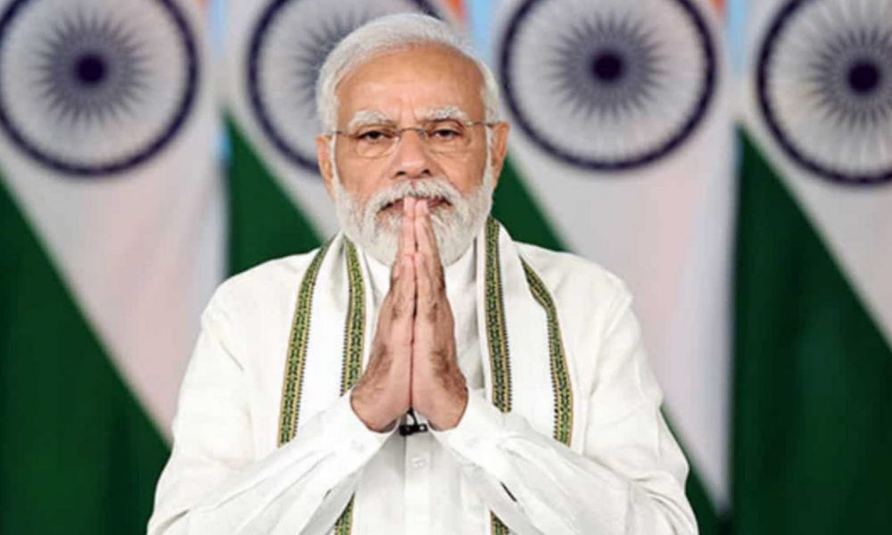 PM Modi releases new Garba song ‘Maadi’ penned by him