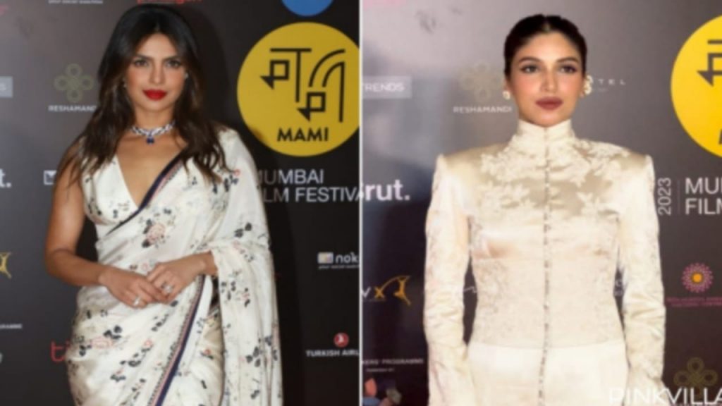 Priyanka Chopra & Bhumi Pednekar dazzles at MAMI film festival