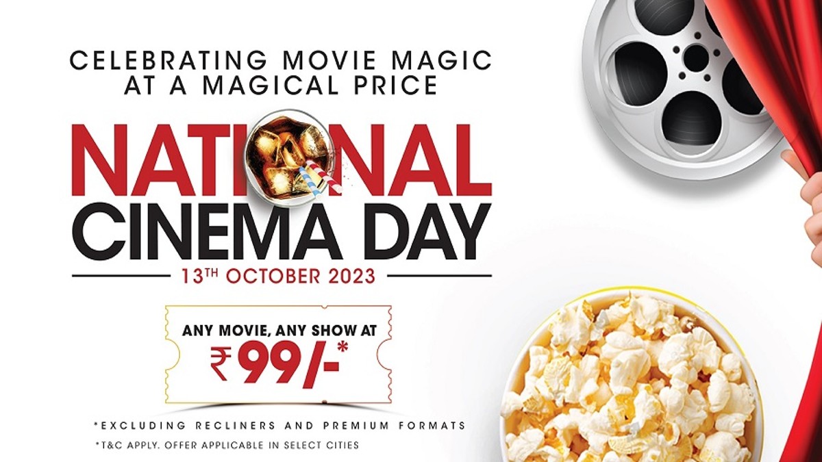 National Cinema Day background story: Movie tickets offered at Rs 99 in India; Check how to get the offer