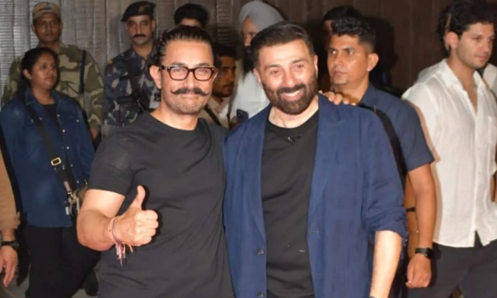 Aamir Khan announces collaboration with Sunny Deol for Rajkumar Santoshi’s upcoming film ‘Lahore 1947’