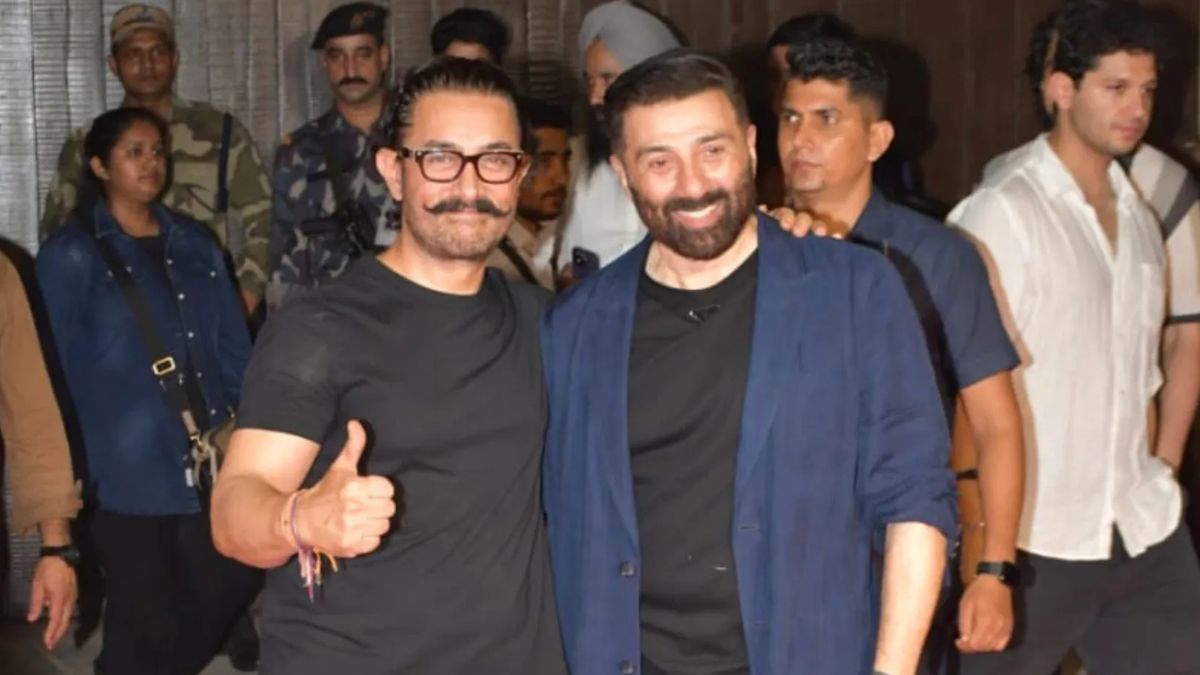 Aamir Khan announces collaboration with Sunny Deol for Rajkumar Santoshi’s upcoming film ‘Lahore 1947’