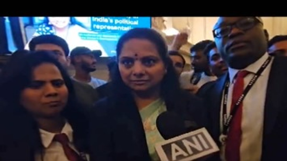 “We will continue fight till OBC women are included in Women’s Reservation bill”, says K Kavitha in London