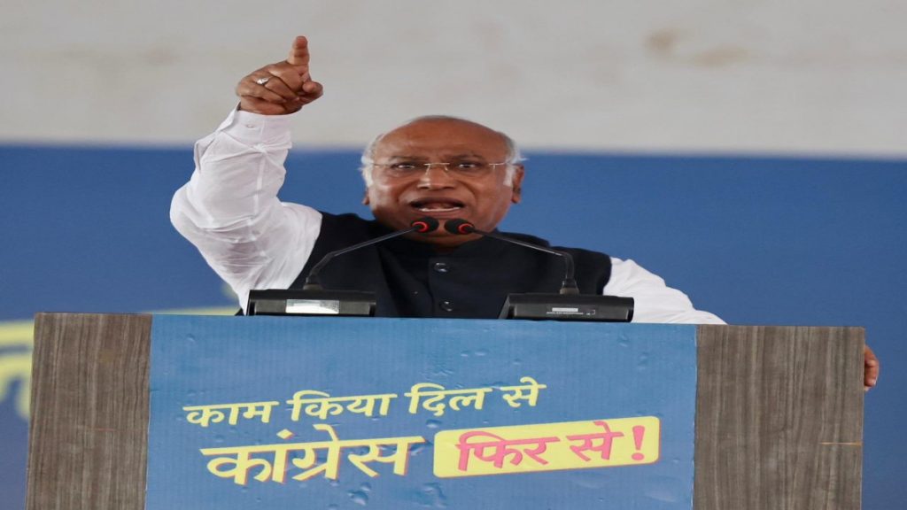 Kharge attacks BJP