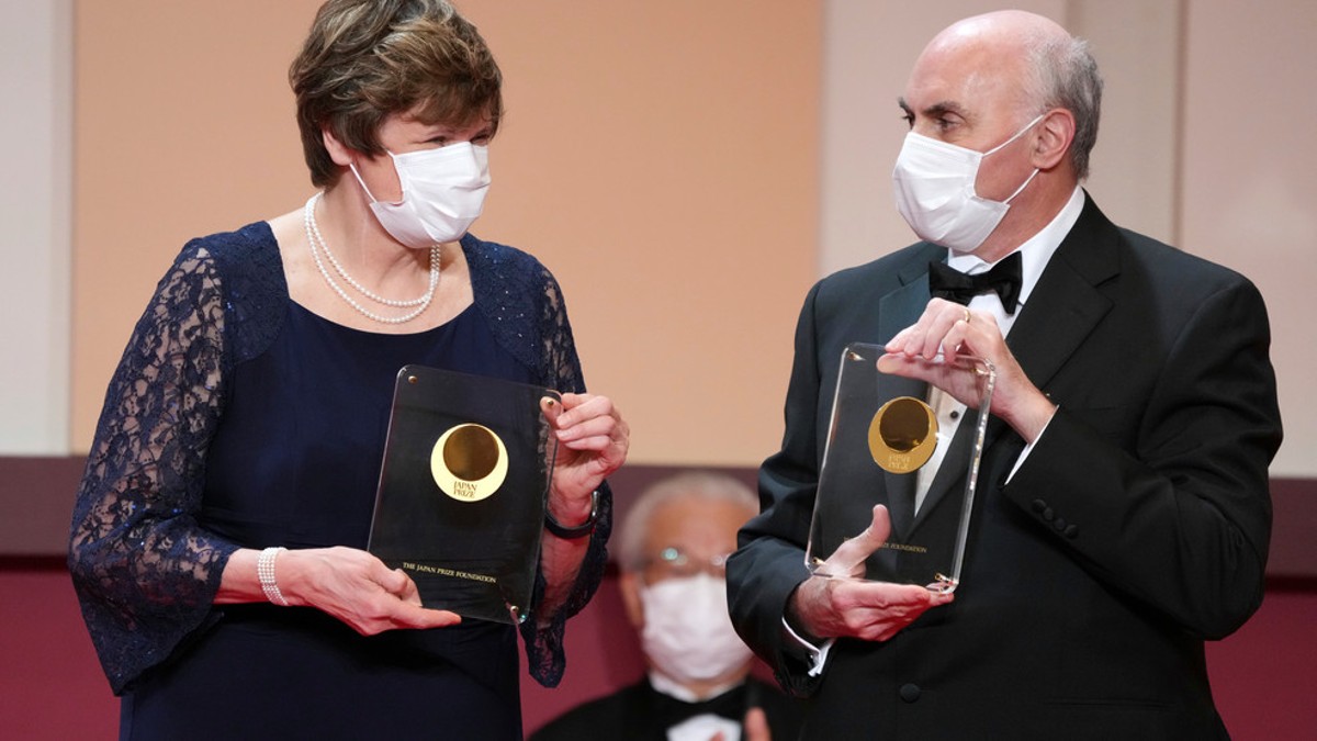 Katalin Kariko and Drew Weissman won the Nobel Prize in Medicine this year