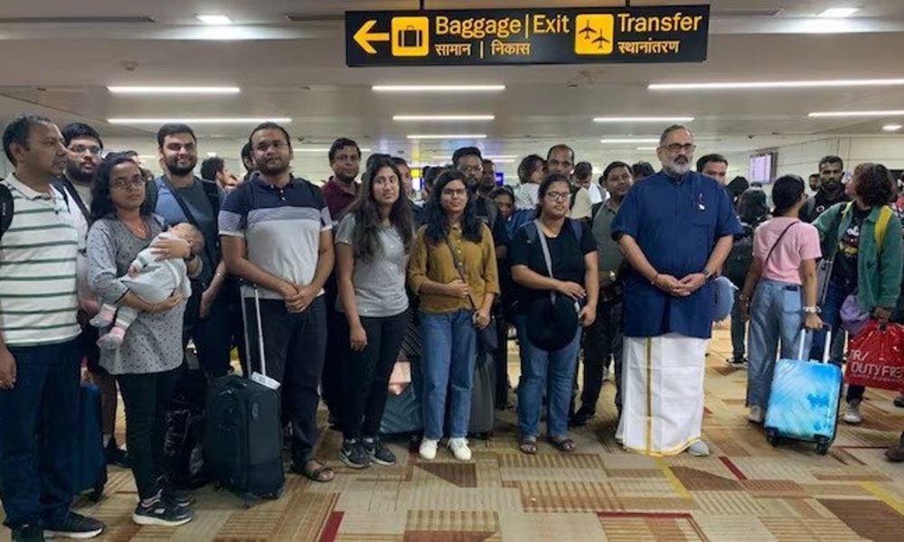Operation Ajay: Flight carrying 212 Indians from Israel lands in Delhi