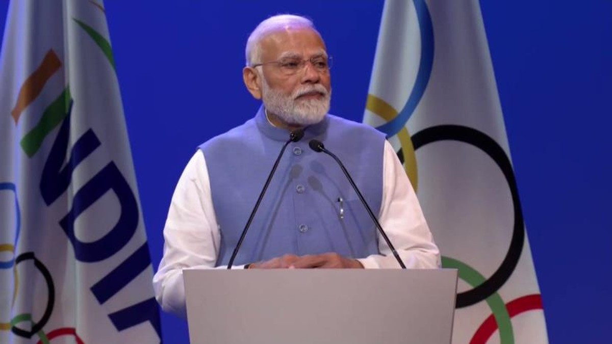 “India will leave no stone unturned in preparation for hosting 2036 Olympics”: PM Modi at IOC session in Mumbai