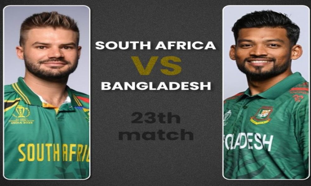 RSA vs BAN, ICC World Cup 2023: Struggling Bangladesh will be up against the rampaging Proteas