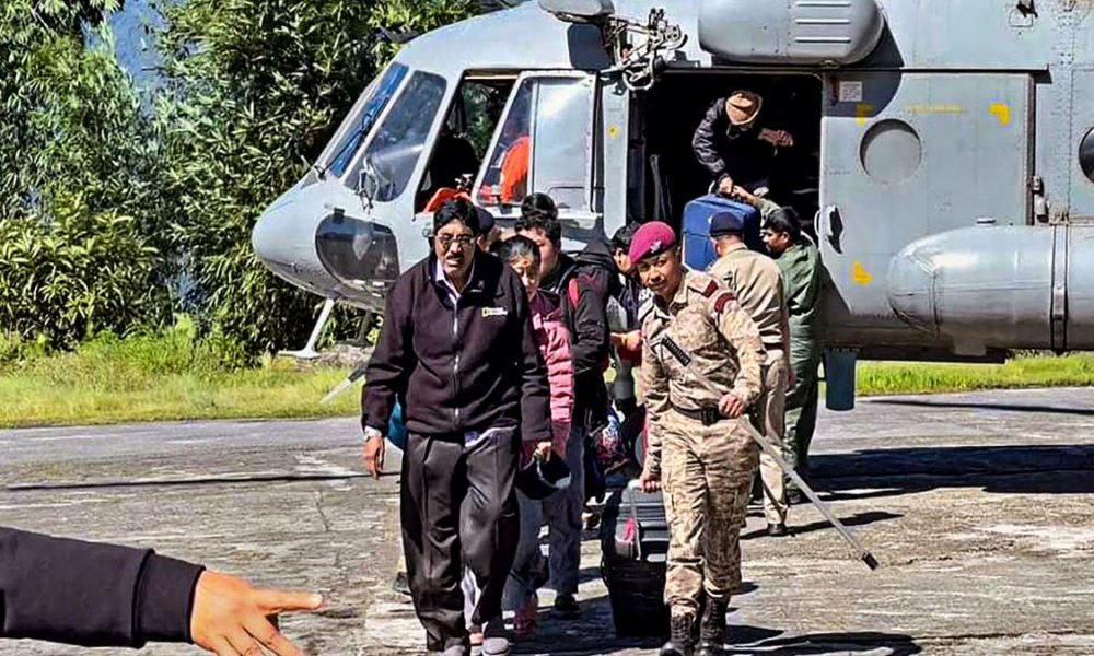 Sikkim floods: 176 civilians, including 16 foreign nationals evacuated, says IAF
