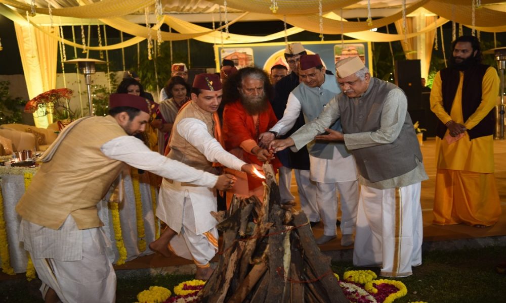 Top ministers attend Igas Bagwal festival at Anil Baluni’s residence, Md Shami & Jubin Nautiyal join it too
