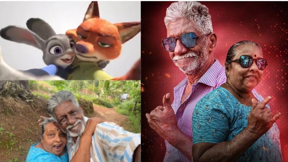 Elderly couple shares Relationship Goals with Recreating scenes of Nick & Judy from Zootopia, ( Watch)