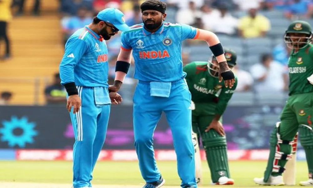 ICC World Cup 2023: India suffers a major blow, as the injured Hardik Pandya gets ruled out of the tournament