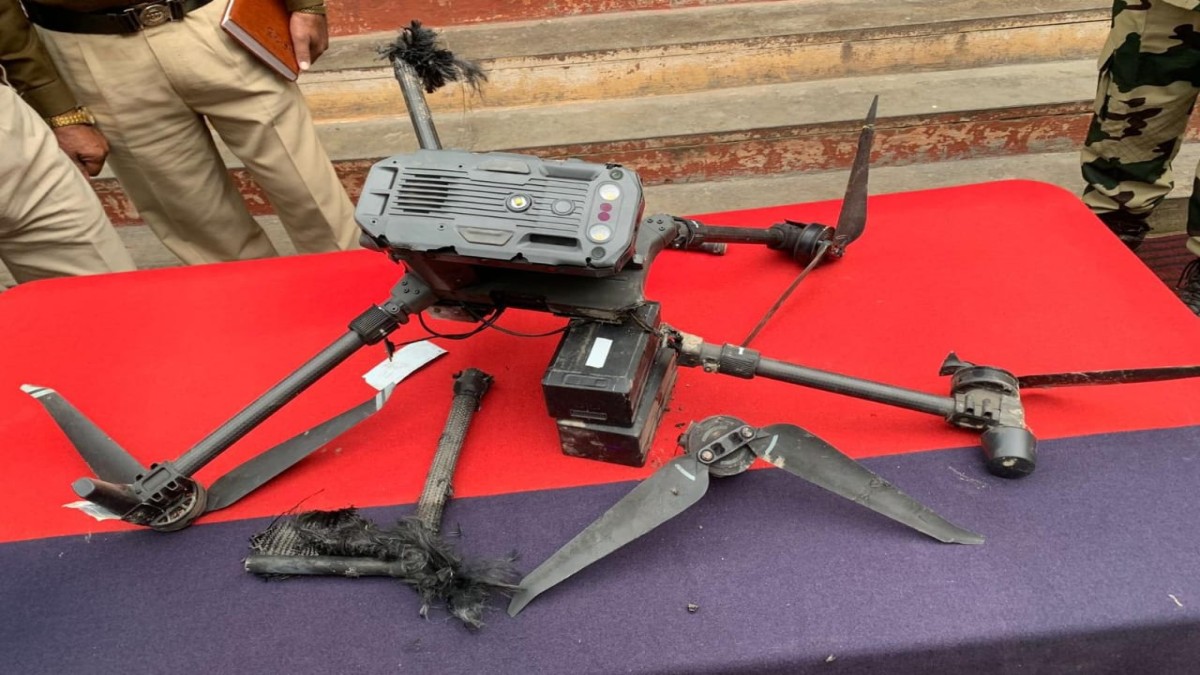 BSF seizes another China-made Pak drone used to smuggle contraband into Indian territory