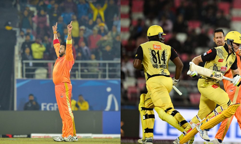 Legends League Cricket, Season 2: Giants stops Urbanrisers winning train to enter top-3, check out the updated points table