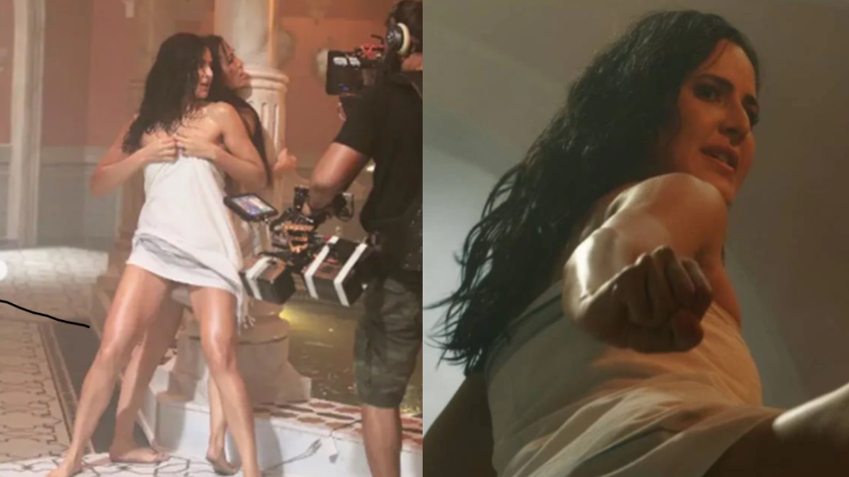 Now, Katrina Kaif’s deepfake picture circulates; towel scene from Tiger 3 morphed