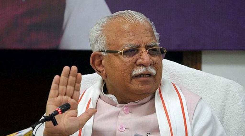 ML Khattar -- Haryana