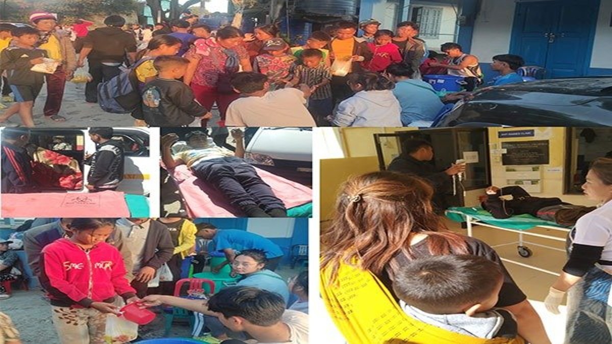 Over 5,000 Myanmar nationals cross over to Mizoram seeking asylum, after fresh violence
