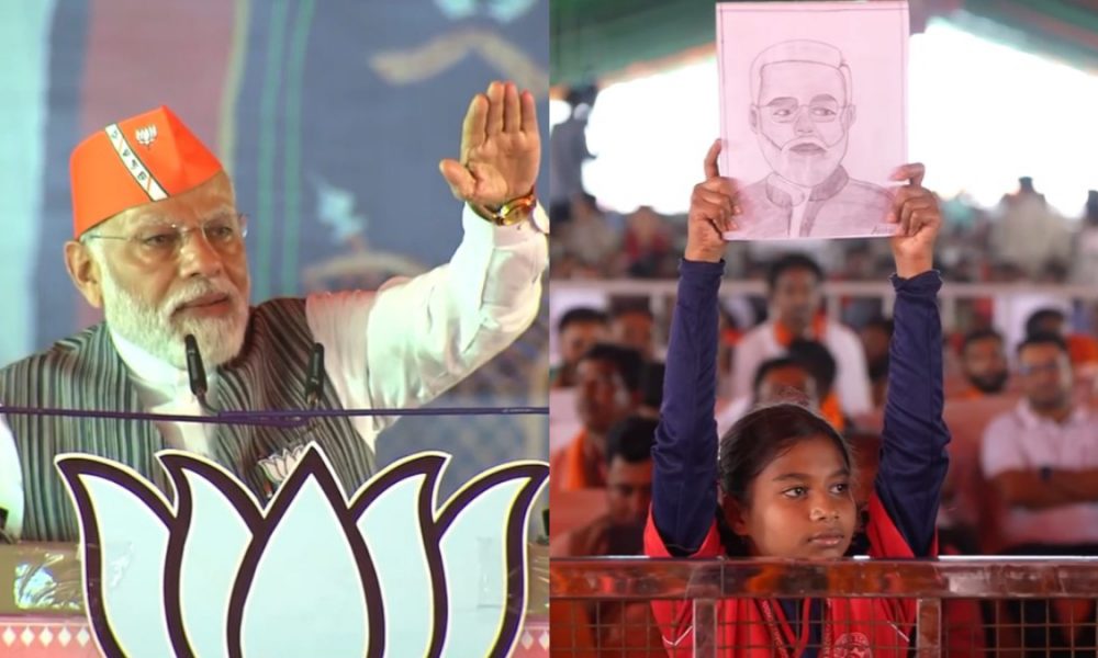 PM writes letter to young girl from Kanker who drew a sketch of him