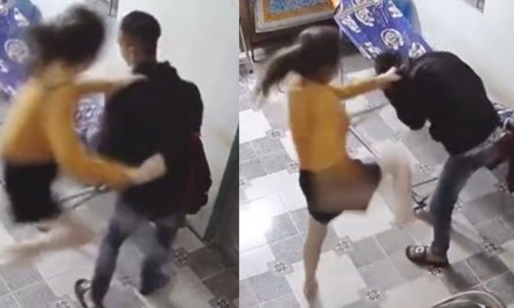 Viral video: Wife beats husband for allegedly coming late from work, netizens say, “difficult to watch”
