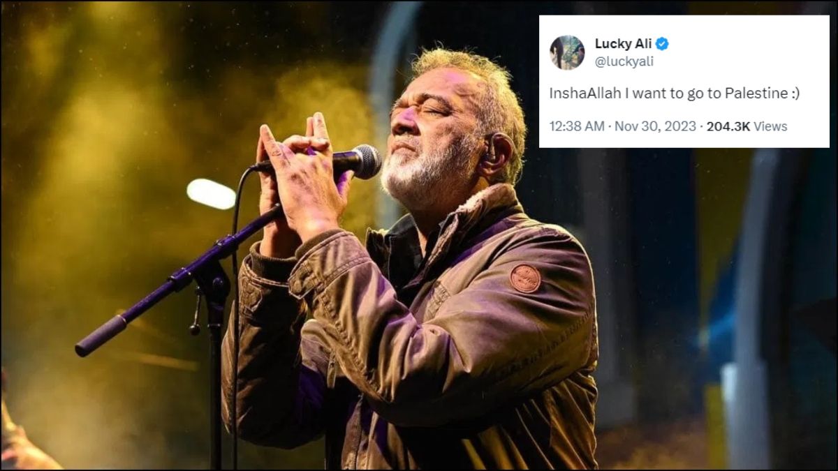 ‘I want to go to Palestine’: Singer Lucky Ali’s tweet creates flutter on social media, netizens react