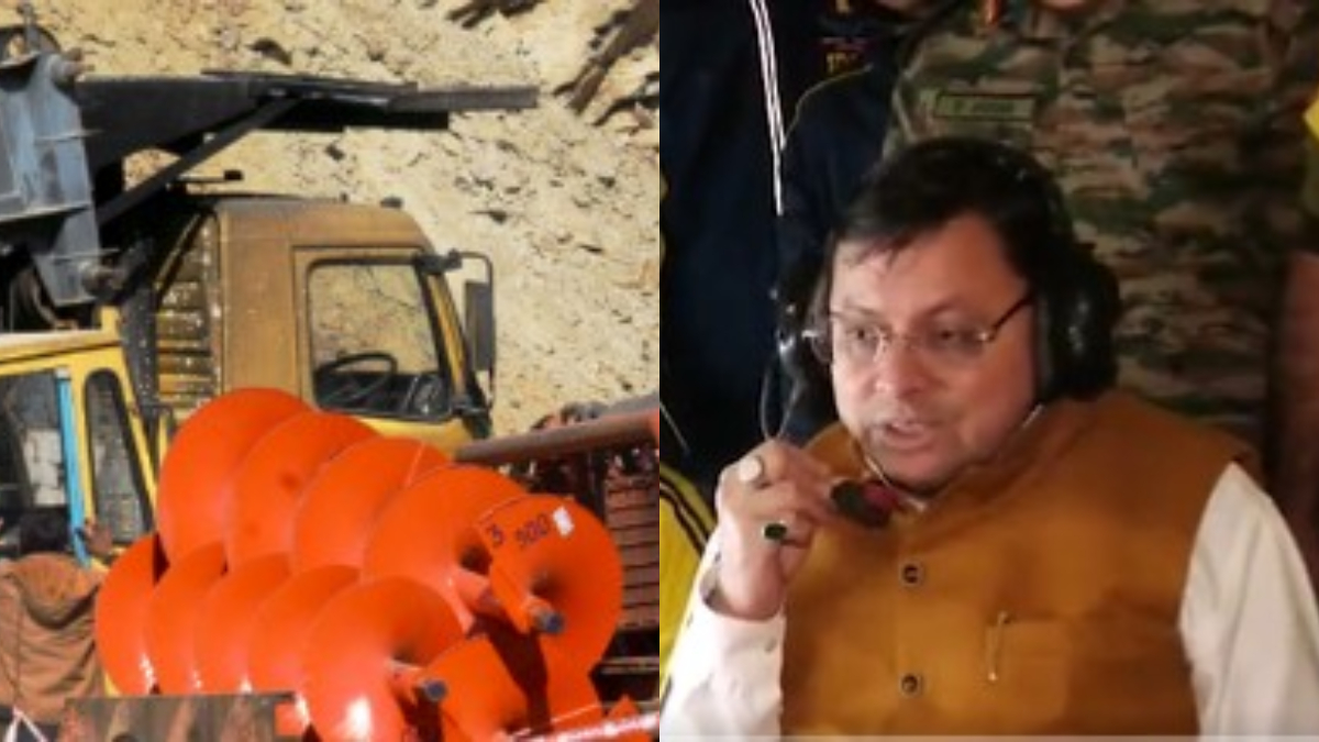 Uttarakhand tunnel rescue op: Auger machine rendered useless, manual drilling to begin tomorrow, says CM Dhami