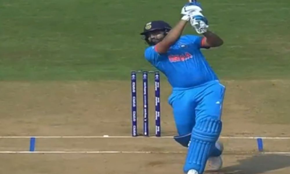 India Vs New Zealand semi-final: Rohit Sharma on fire, rains fours & sixes; netizens erupt