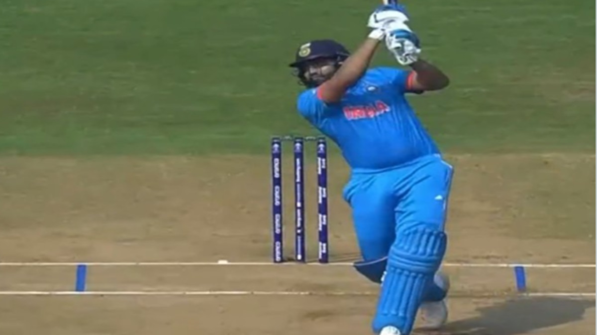 India Vs New Zealand semi-final: Rohit Sharma on fire, rains fours & sixes; netizens erupt