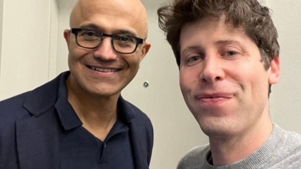 Satya Nadella - Sam Altman