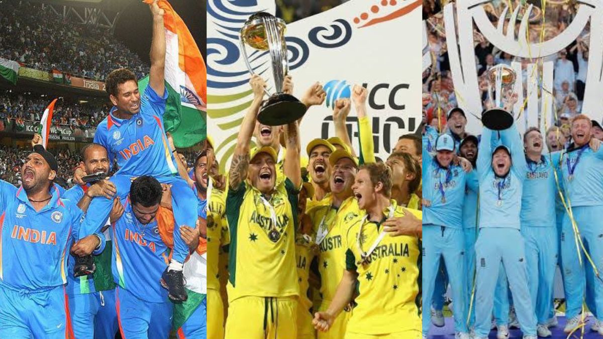 ODI Cricket World Cup Winners: A quick recap of all World Cup winning teams, Golden ball & bat winners from 1975 to 2023