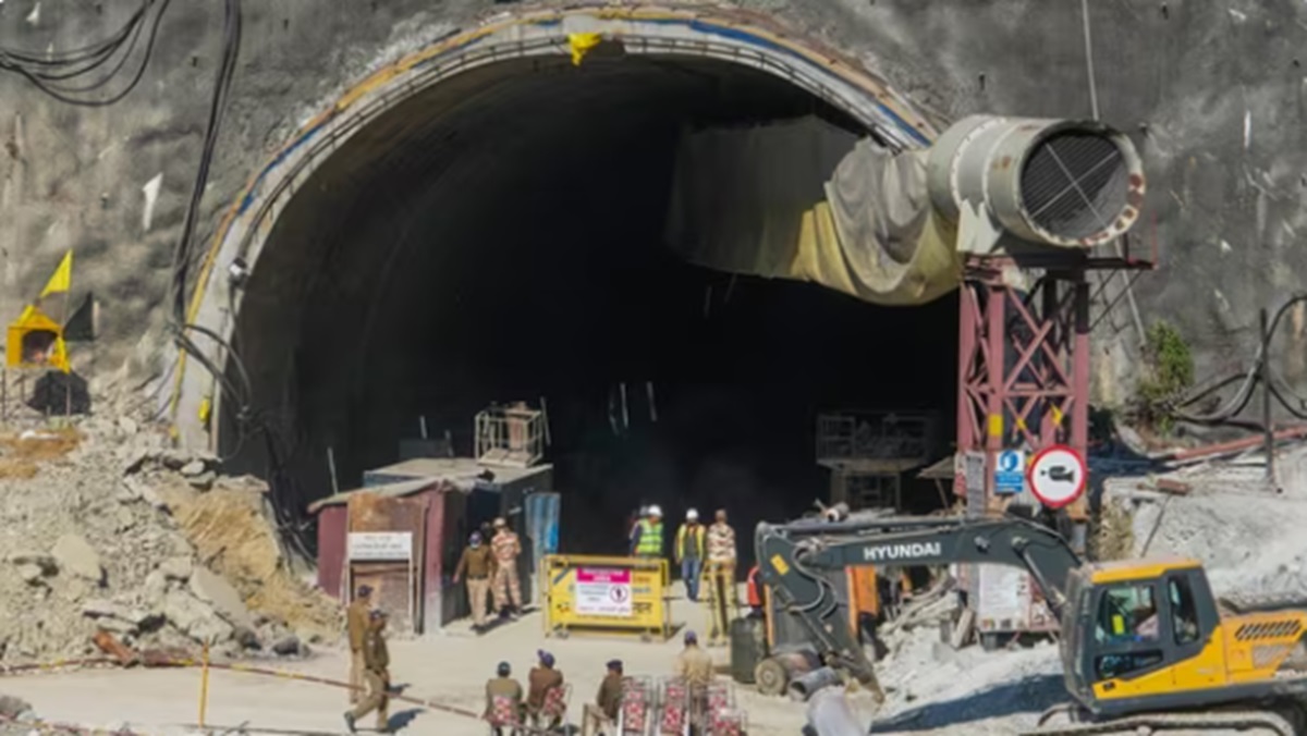 Uttarakhand rescue --tunnel