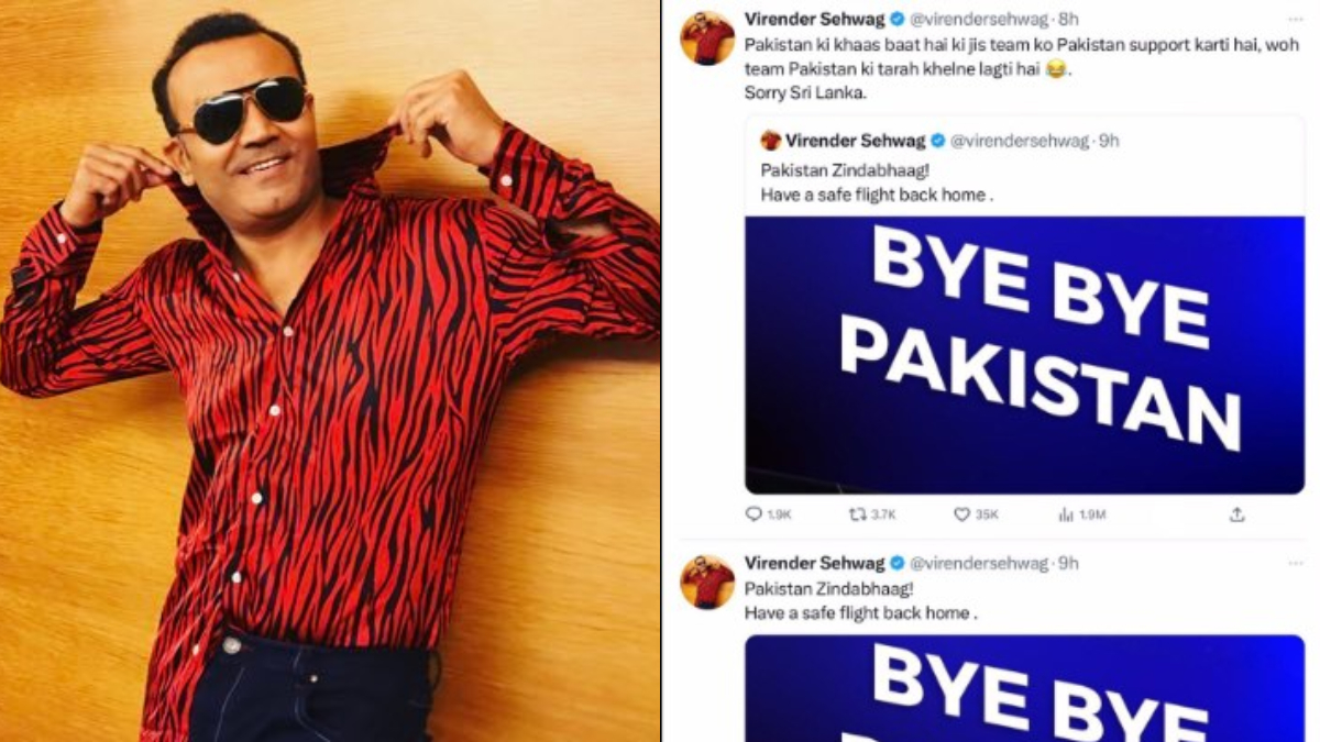 Virender Sehwag shuts down trolls with epic reply, over ‘Pakistan Zindabhaag’ tweet