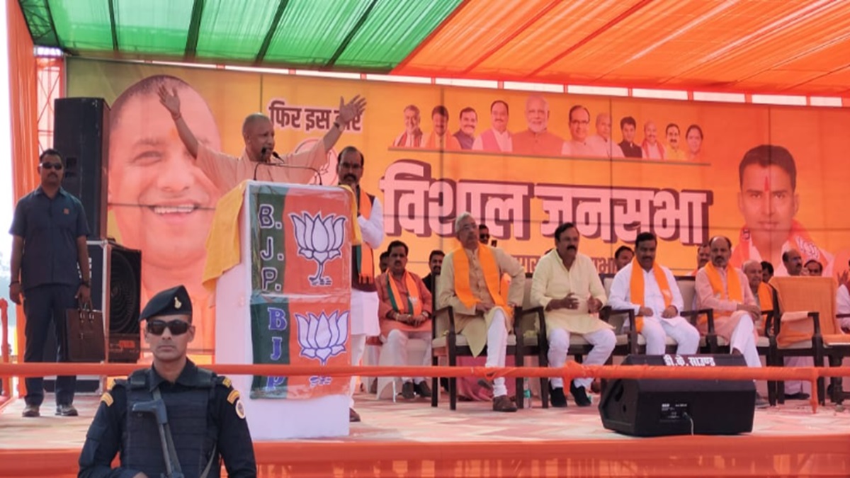 Yogi Adityanath seeks votes for 8 BJP candidates on 3rd day of his campaigning in Madhya Pradesh