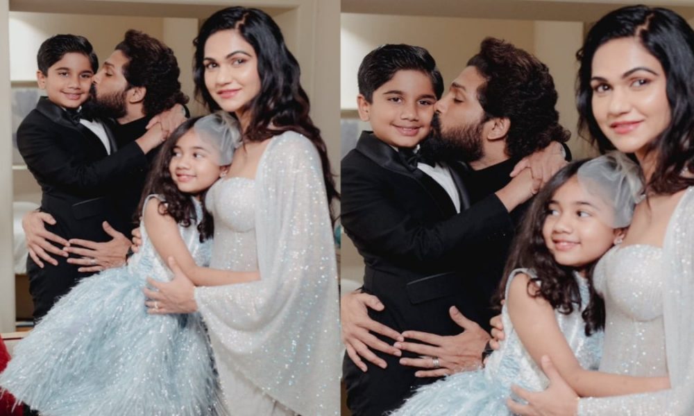 South Star Allu Arjun shares adorable pics with kids on the occasion of Children’s Day
