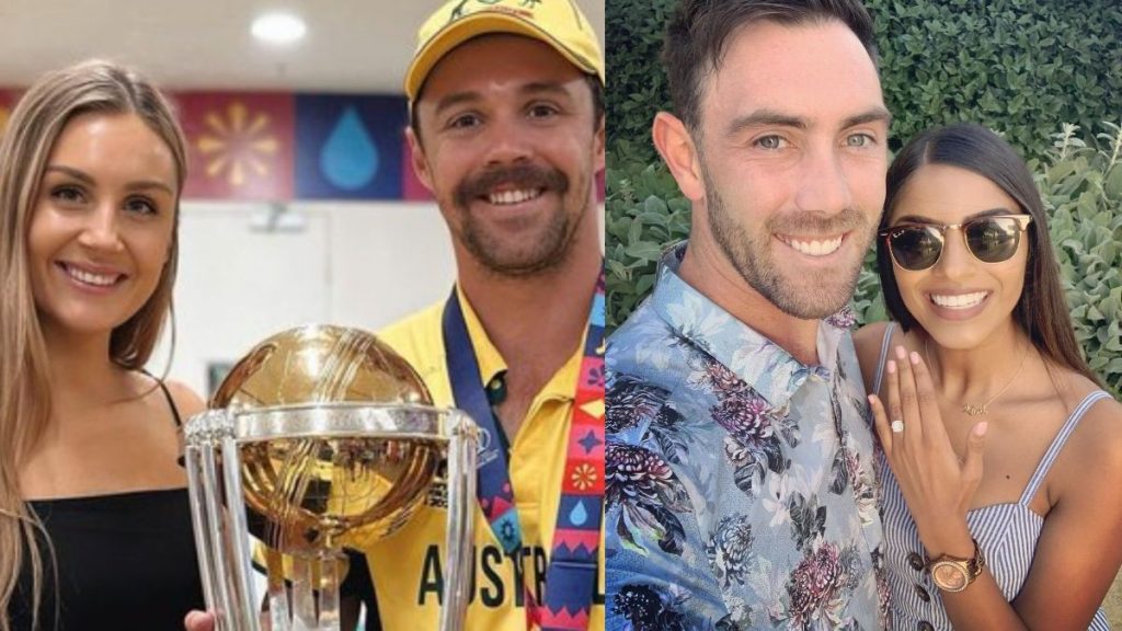 Travis head, Glenn Maxwell and Vini Raman