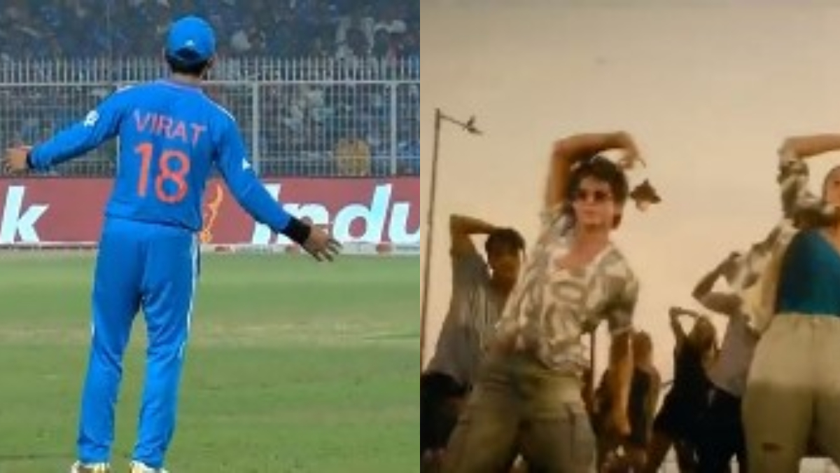 World Cup 2023: Kohli’s big knocks & dancing on SRK & wife Anushka’s song enthralled audience (WATCH VIDEO)