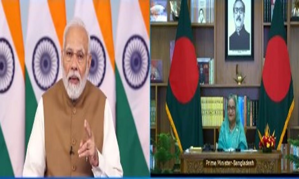 PM Modi, Sheikh Hasina jointly inaugurate rail, power sector projects between India, Bangladesh