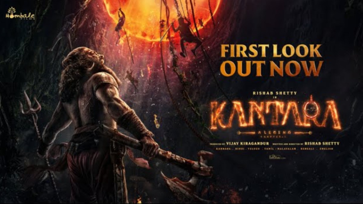 Kantara A Legend Chapter-1 First Look Teaser is OUT: Rishab Shetty looks aggressive; gives a solid goosebump