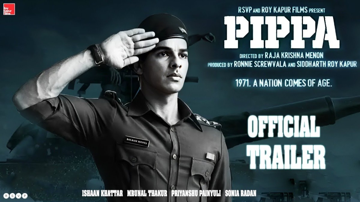 Pippa Trailer OUT: Ishaan Khatter is at the helm, in the thrilling tale of courage and freedom in the Indo-Pak war