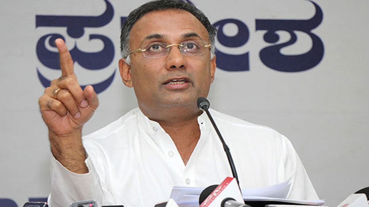 “Strong Congress is beneficial to Telangana,” says Karnataka Minister Dinesh Gundu Rao