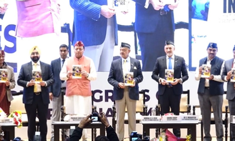 CM Dhami releases book ‘Resilient India’, latter encapsulates PM Modi’s role in transforming disaster management
