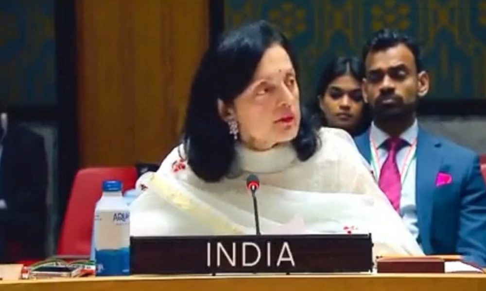 “India has zero-tolerance approach to terrorism”: Ruchira Kamboj reaffirms long-standing relationship with Palestine
