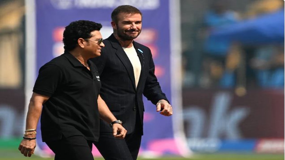 David Beckham gets “goosebumps” while walking at Wankhede with Sachin Tendulkar