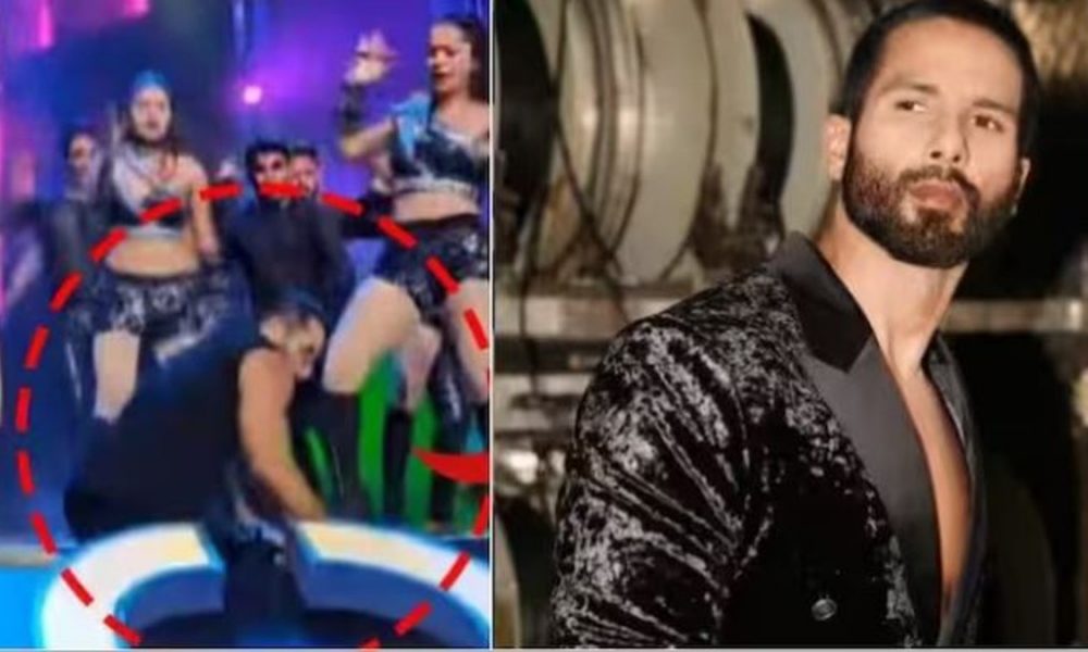 Shahid kapoor slips on stage while performing at IIFA, fans hailed his spirit
