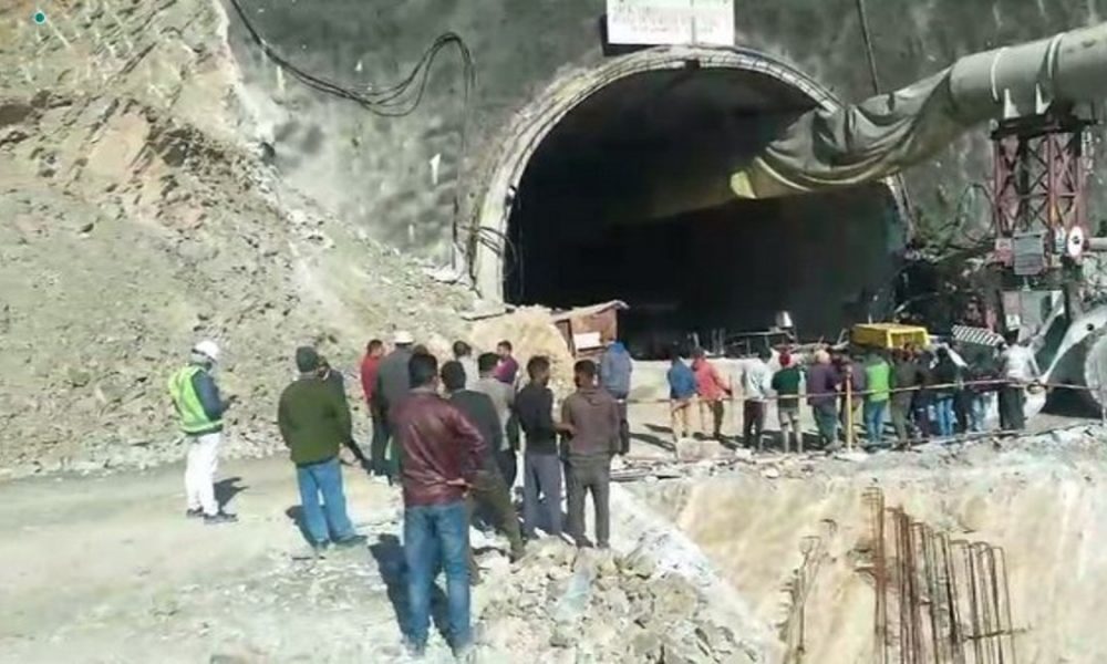 40 workers trapped in Uttarkashi under-construction tunnel collapse safe, 35 metres debris to be cleared to reach them