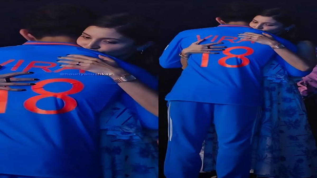Anushka Sharma hugs Virat Kohli after team India’s loss in World Cup 2023 final