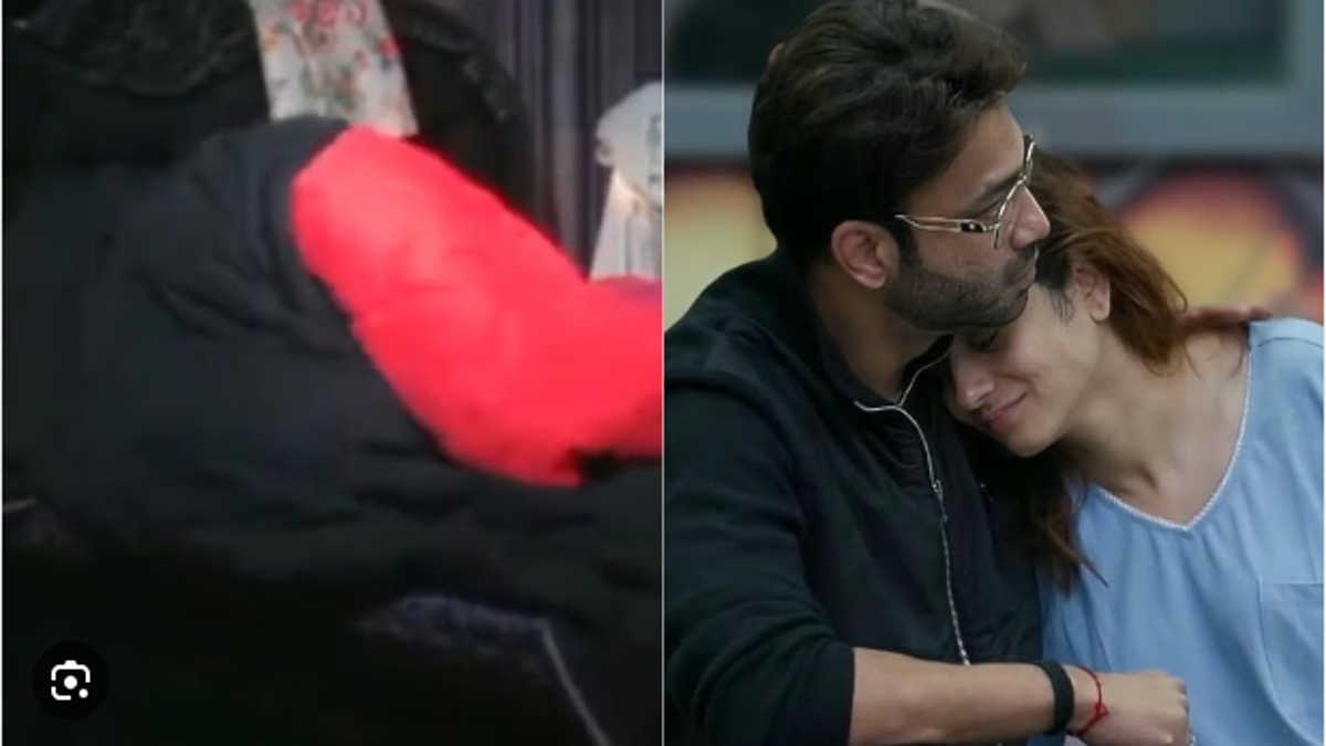Big Boss 17: Ankita Lokhande and Vicky Jain get cosy on National Television, netizens say maintain some sanity