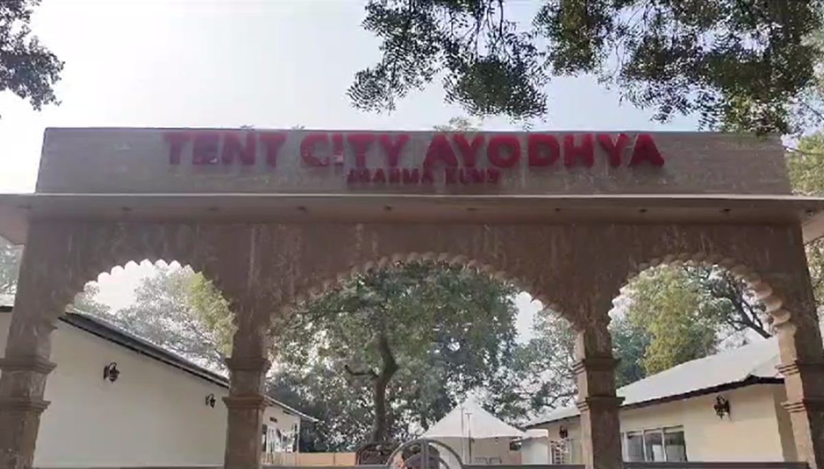 Ayodhya tent city