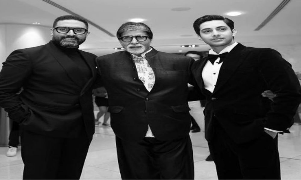 “Broken Bachchan ” family comes together for their “Waaris” Agastya Nanda’s film debut