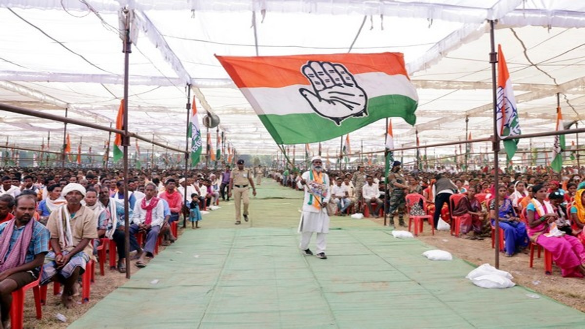 Congress ‘hand’ stops BRS ‘car’ in Telangana