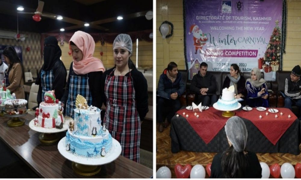 J&K Tourism Department rings in New Year with Christmas Cake