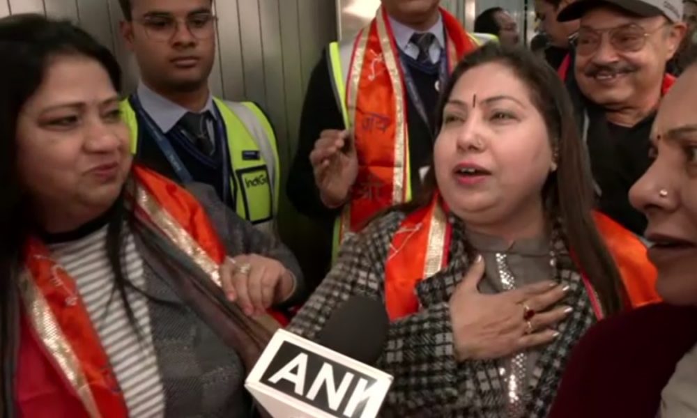 WATCH: Passengers chant ‘Jai Shri Ram’ on inaugural flight to Ayodhya